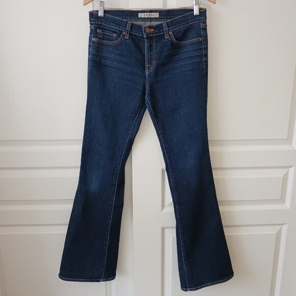 J Brand Women's 800 Ink Mid Rise Flare Leg Jeans Size 29 - Picture 12 of 12